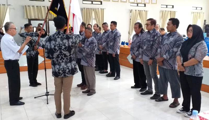 FOTO : Pelantikan dan pengukuhan DPC Organda Barito Utara Periode 2022-2027, Sabtu 4 Februari 2023.(Tegak Lurus: ist)