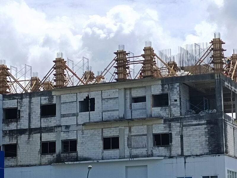 Wing C RSUD Muara Teweh. Kini dikebut proyeknya setelah dana mengucur  Rp34 Miliar (tegaklurus.net) 