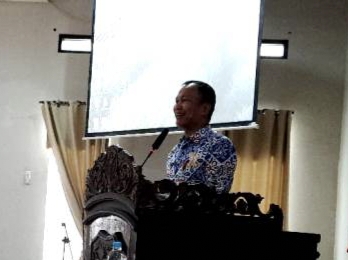 Staf Ahli Bupati Barito Utara Bidang Ekonomi dan Keuangan, Hery Jhon Setiawan, mengatakan 29 persen dari 76 Bumdes di Barito Utara tak aktif, Kamis 16 November 2023.(Istimewa) 