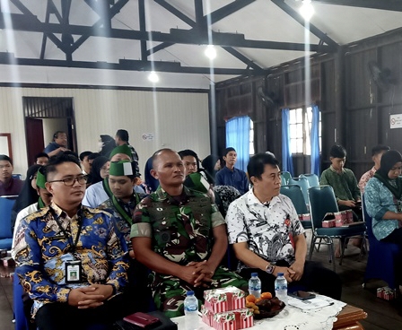 HMI Komisariat Lafran Pane Muara Teweh melaksanakan kegiatan latihan kader I yang dibuka Staf Ahli Bupati Bidang Hukum dan Politik, Ardian, Kamis 9 November 2023.(tegaklurus.net/dor abram he) 