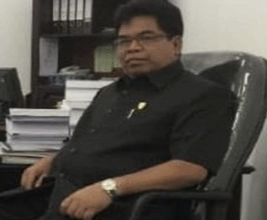 Anggota DPRD Kabupaten Barito Utara, Sunario.(tegaklurus.net/dor abrams) 
