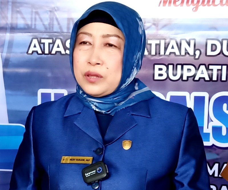 Ketua DPRD Barito Utara, Mery Rukaini.(dok tegaklurus.net) 