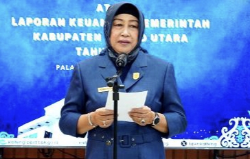 Ketua DPRD Barito Utara, Mery Rukaini.(dok tegaklurus.net)
