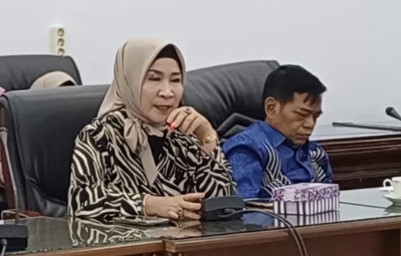 DPRD Barito Utara menggelar RDP soal LPG tiga Kg, Kamis 16 Mei 2024.(tegaklurus.net/hersan) 