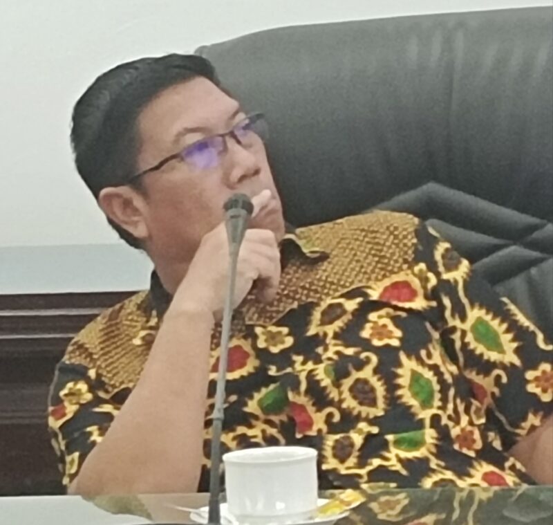 Ketua Komisi II DPRD Barito Utara, Karianto.(dok : tegaklurus.net) 
