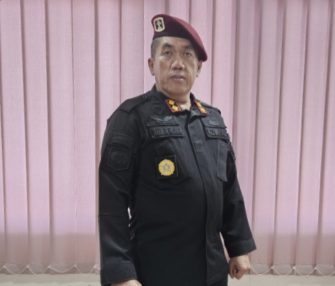 Kepala Lembaga Pemasyarakatan (Kalapas) IIB Muara Teweh, Huzaifah Makmur Hidayah. (dok : tegaklurus.net) 