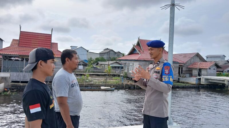 Mako Perwakilan DAS Kuala Jelai, Ditpolairud Polda Kalteng, terus memperingatkan warga Kabupaten Sukamara mengenai bahaya narkoba, Senin, 10 Februari 2025. (dok : Mako Pereakilan Kuala Jelai, Natkoba, Ditpolairud Polda Kalteng)