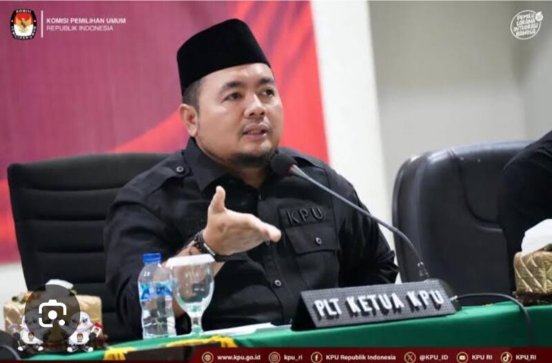 Ketua Komisi Pemilihan Umum (KPU), Mochamad Afifuddin. (ist/ instagram KPU RI)