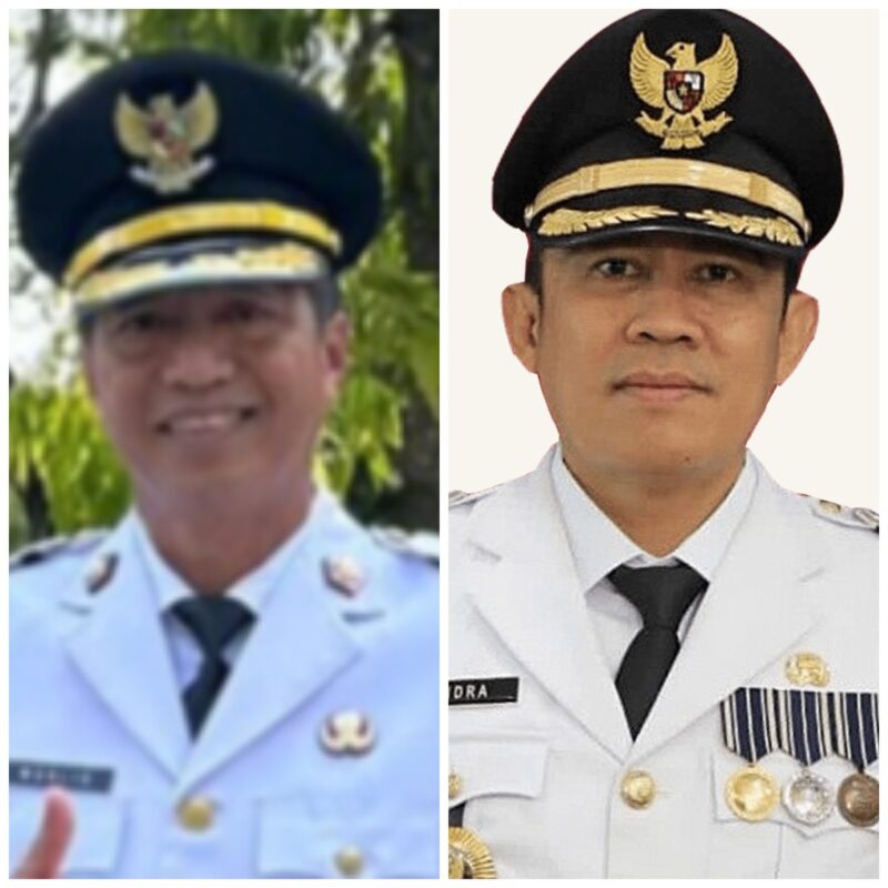 Muhlis (kiri) dan Indra Gunawan (kanan).(ist : tegaklurus.net) 