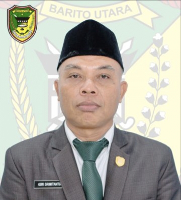 Anggota DPRD Kabupaten Barito Utara Gun Sriwitanto.(ist : Setwan Barito Utara/tegaklurus.net) 
