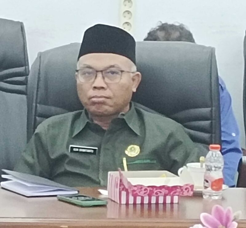 Legislator Kabupaten Barito Utara Gun Sriwitanto.(Melki/tegaklurus.net) 