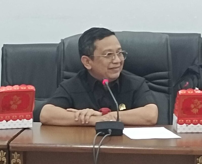 Ketua Komisi II DPRD Kabupaten Barito Utara Taufik Nugraha.(Heri/tegaklurus.net) 
