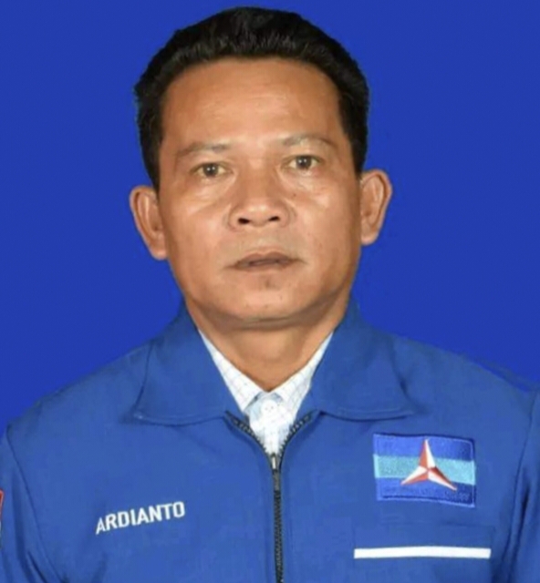 Legislator Kabupaten Barito Utara (Partai Demokrat) Ardianto.(ist/dok tegaklurus.net) 