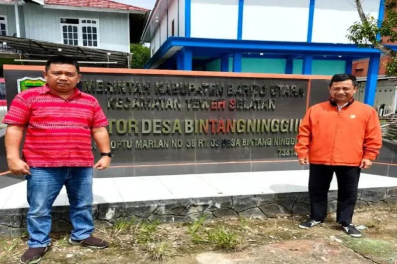 Legislator Kabupaten  Barito Utara dari Fraksi PDI Perjuangan, Taufik Nugraha dan Suparjan Efendi, melakukan kunjungan kerja dalam daerah untuk menjaring aspirasi masyarakat di Kecamatan Teweh Selatan dan Teweh Baru, 1-2 Februari 2025.(ist/Dokumen pribadi Taufik Nugraha) 