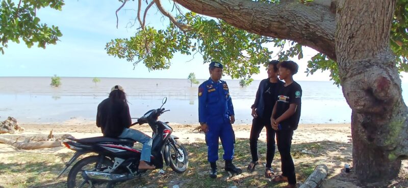 Personel Mako Perwakilan Pegatan, Ditpolairud Polda Kalteng, melaksanakan sambang di Kampung Keramat, Sabtu (21/6/2025) pagi.
