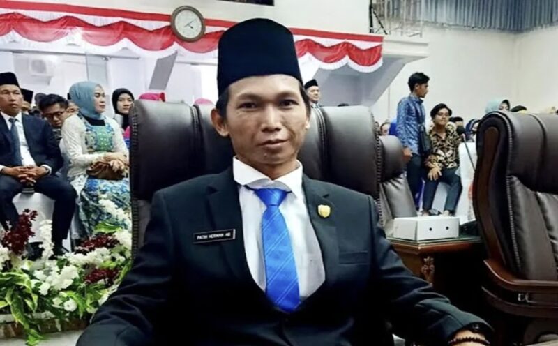 Anggota DPRD Barito Utara (Fraksi Partai Demokrat) Patih Herman AB.(ray/tegaklurus.net)