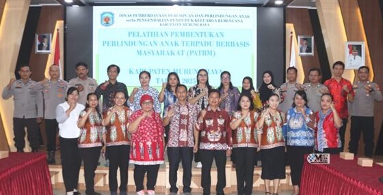 Pemerintah Kabupaten (Pemkab) Murung Raya melaksanakan pelatihan Pembentukan Perlindungan Anak Terpadu Berbasis Masyarakat (PATBM) pada Kamis (24/7/2025). 