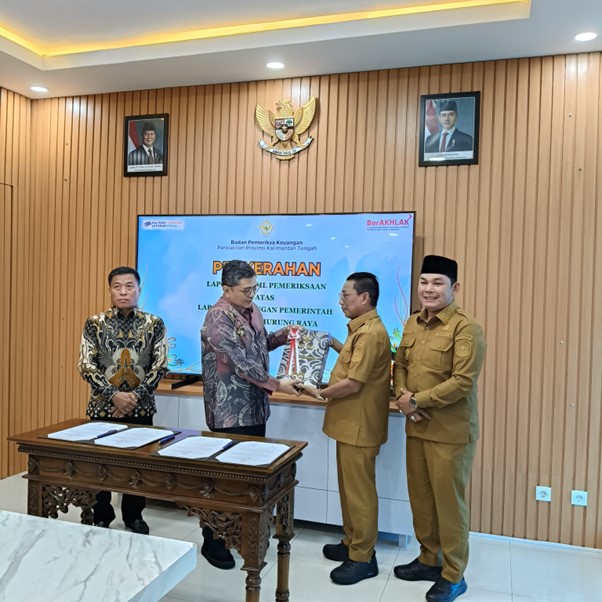 Murung Raya Raih Opini WTP dari BPK Kalteng