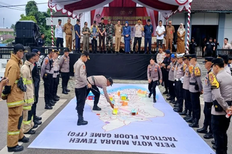 Polres Barito Utara memastikan kesiapan penuh menghadapi potensi gangguan keamanan jelang putusan Mahkamah Konstitusi (MK) berkaitan dengan PSU pilkada,  Selasa, 16 September 2025.(ist/Diskominfosandi Barito Utara) 