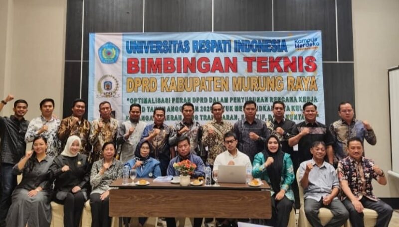 DPRD Murung Raya Ikuti Bimtek Bersama Universitas Respati Indonesia