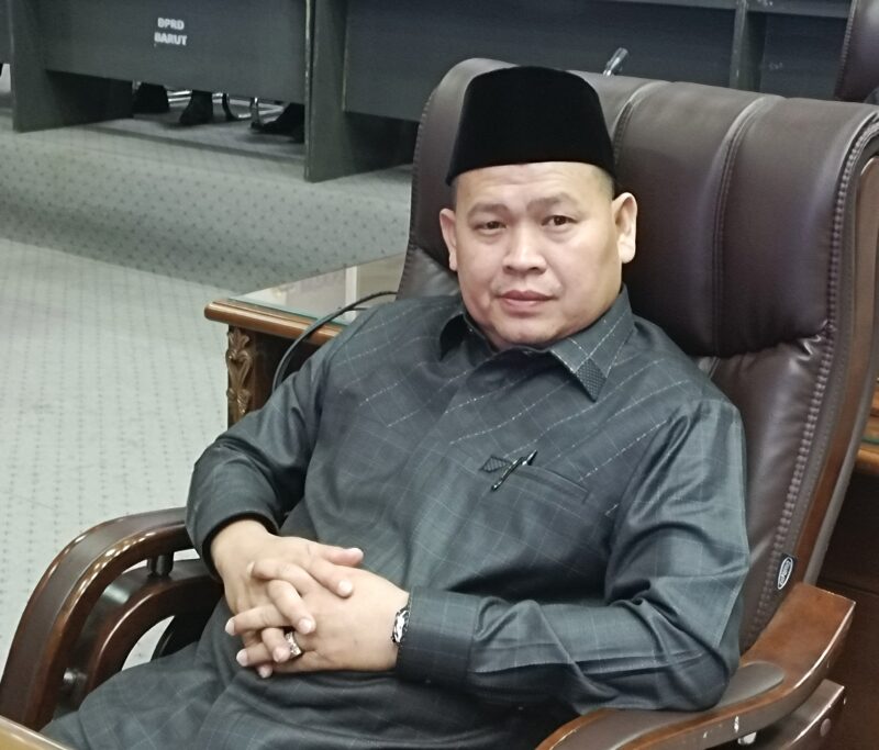 Anggota DPRD. Kabupaten Barito Utara, Suhendra.(hersan/tegaklurus.net) 