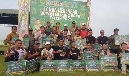 Bupati Heriyus: Olahraga Menembak Harus Jadi Wadah Positif dan Terbuka Bagi Masyarakat Murung Raya
