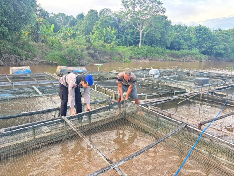 Ditpolairud Polda Kalteng Kapal Polisi XVIII-2001 melaksanakan program 