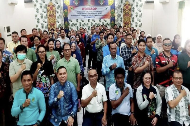 Dinas Kesehatan Kabupaten Barito Utara, meningkatkan kualitas pengelolaan manajemen tata kelola penerapan Badan Layanan Umum Daerah (BLUD) bagi seluruh puskesmas di daerah ini, Jumat (1/8/2025).(Foto : Dok Dinkes Barito Utara)