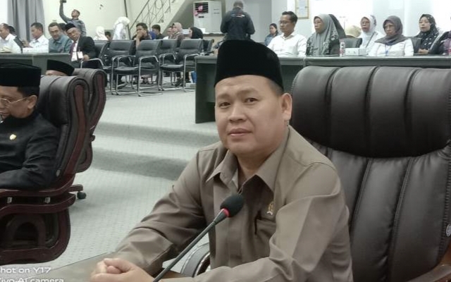 Legislator/PKB  Kabupaten Barito Utara Suhendra.(dok : tegak lurus.net) 
