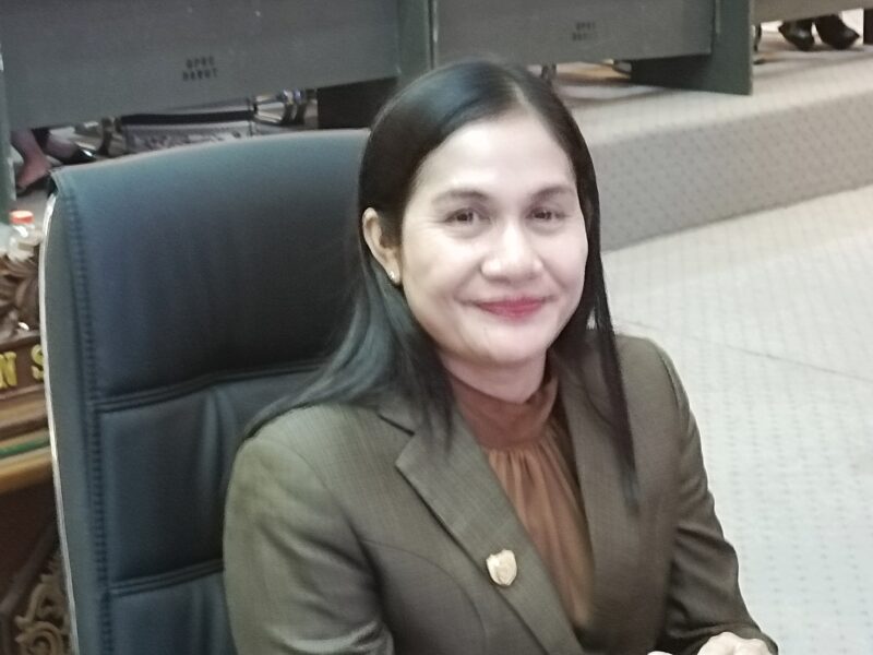 Anggota DPRD Barito Utara/ Fraksi PDI Perjuangan Naruk Saritani.(hersan/tegak lurus.net)