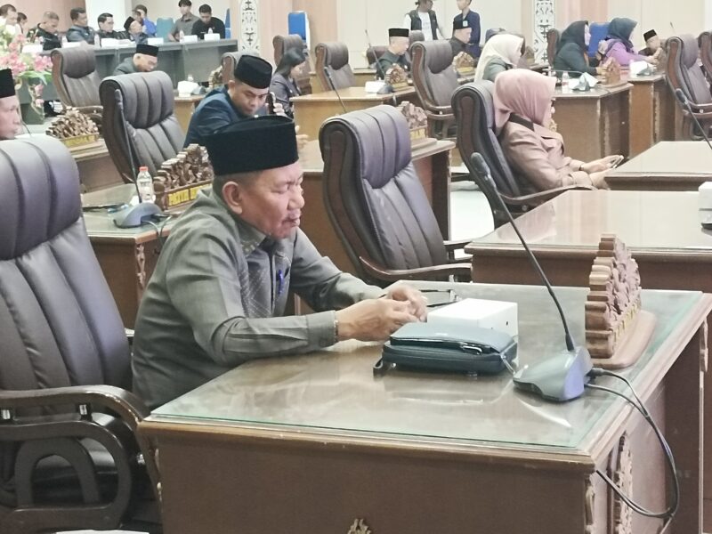 Legislator  Barito Utara/PKB Al Hadi.(hersan/tegak lurus.net) 
