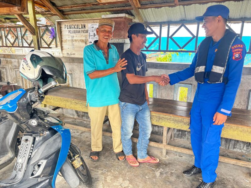 Ditpolairud Polda Kalteng Kapal Polisi XVIII-2001 melaksanakan