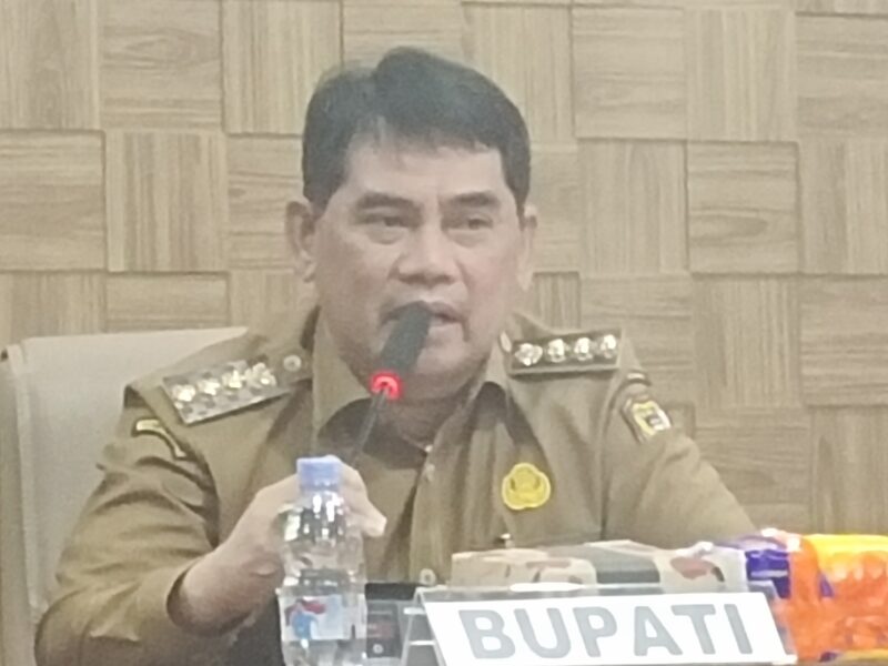 Bupati Barito Utara Shalahuddin.(abram/tegak lurus.net) 