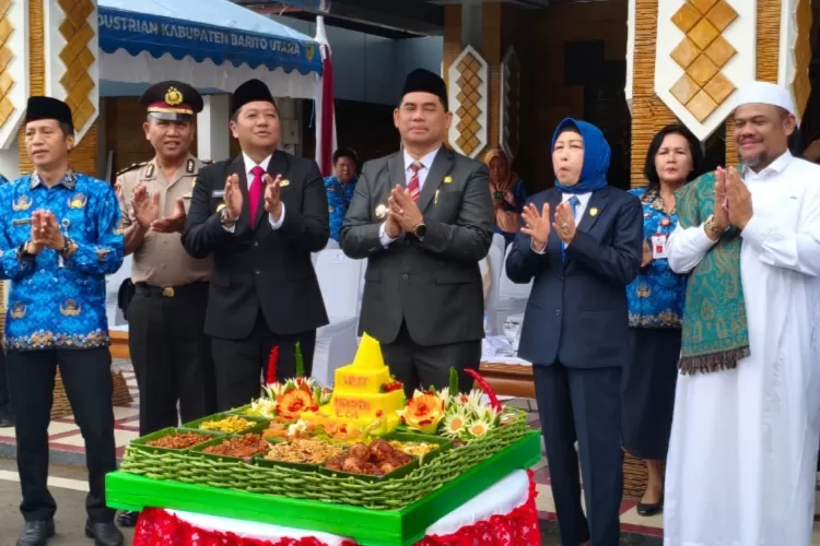 Ketua DPRD Barito Utara/Partai Demokrat Mery Rukaini, menghadiri peringatan HUT ke-54 Korpri di Muara Teweh, Senin, 1 Desember 2025.(ist)  