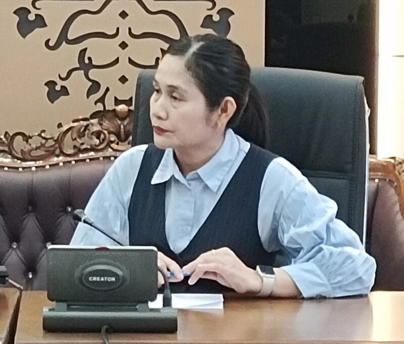Anggota DPRD Barito Utara/PDI-P Naruk Saritani.(foto hersan/tegaklurus.net)