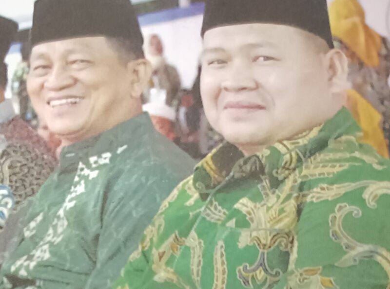 Legislator Kabupaten Barito Utara/PKB Nurul Anwar (kiri) bersama rekan se-fraksi Suhendra.(Foto : Capture Profil Anggota DPRD Barito Utara 2024-2029)