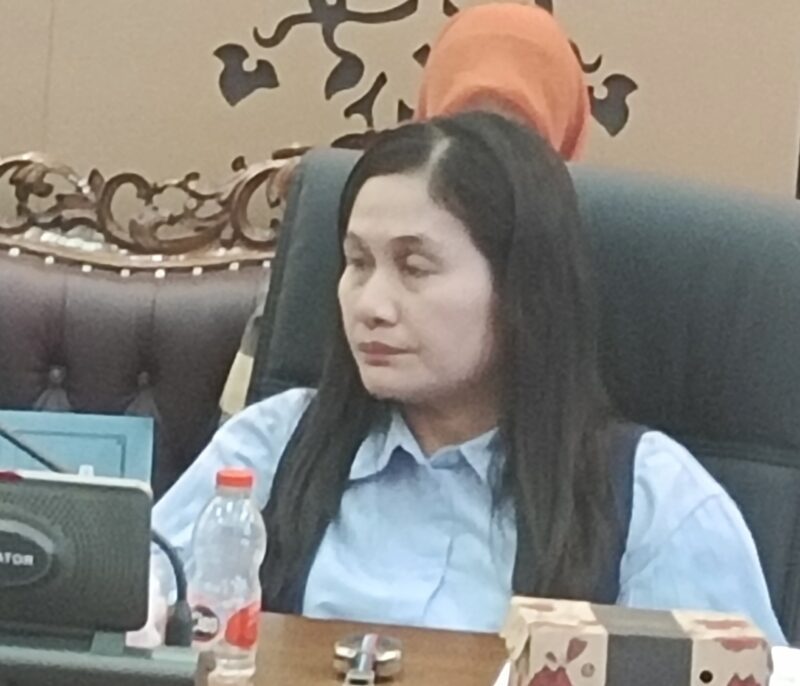 Anggota DPRD Barito Utara/PDIP Naruk Saritani.(Foto Hersan/Tegaklurus.net)