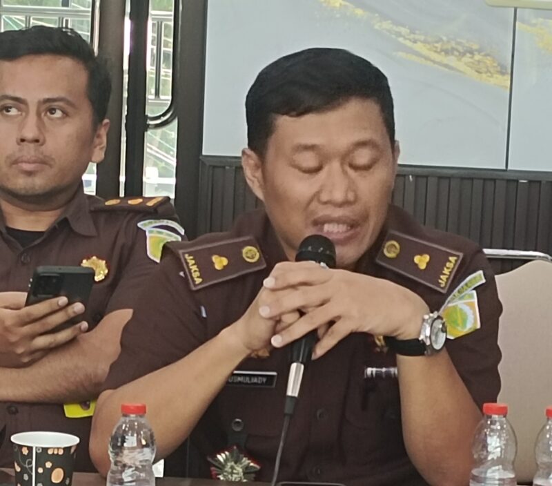 Kasi Pidsus Kejaksaan Negeri Barito Utara Mus Muliadi.(Foto Melki/Tegaklurus.net)