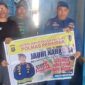 Personel Ditpolairud Polda Kalteng menyampaikan bahaya penggunaan narkoba kepada masyarakat Desa Pegatan, Kecamatan Katingan Kuala, Kabupaten Katingan, Senin, 1 Juni 2026.(Foto Ditpolairud Polda Kalteng) 