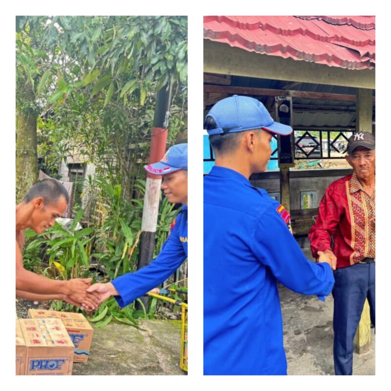 Petugas Kapal Polisi XVIII-2001  Ditpolairud Polda Kateng, melaksanakan patroli dialogis demi mewujudkan dan memastikan situasi aman dan kondusif di pesisir DAS Barito, 
Sabtu, 25 Juli 2026.(Foto/Kapal Polisi XVIII-2001 Ditpolairud Polda Kateng) 