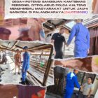 Mencegah potensi gangguan kamtibmas, personel Ditpolairud Polda Kalteng mengimbau masyarakat DAS Kahayan menjauhi narkoba, Sabtu, 4 Juli 2026.(Foto/Ditpolairud Polda Kalteng)