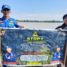 Mengantisipasi cuaca ekstrem, Ditpolairud Polda Kalteng Kapal Polisi XVIII-2002 mengimbau kepada masyarakat tetap waspada dan menyiapkan tindakan pencegahan, Rabu, 8 Juli 2026.(Foto/Kapal Polisi XVIII-2002 Ditpolairud Polda Kalteng)