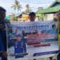 Ditpolairud Polda Kalteng melaksanakan Polmas Perairan lewat edukasi dan imbauan kepada masyarakat pesisir mengenai bahaya terorisme dan radikalisme anti Pancasila di wilayah DAS Arut Pendulangan, Kabupaten Kotawaringin Barat, Jumat, 17 Juli 2026.(Foto/KP XVIII-1010 Ditpolairud Polda Kalteng)