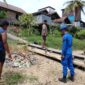 Mako Perwakilan Muara Teweh  DAS Barito Ditpolairud Polda Kalteng, mengajak masyarakat membersihkan sampah di pesisir Sungai Barito di ibu kota Kabupaten Barito Utara, Jumat, 24 Juli 2026 siang.(Foto/Mako Perwakilan Muara Teweh Ditpolairud Polda Kalteng) 
