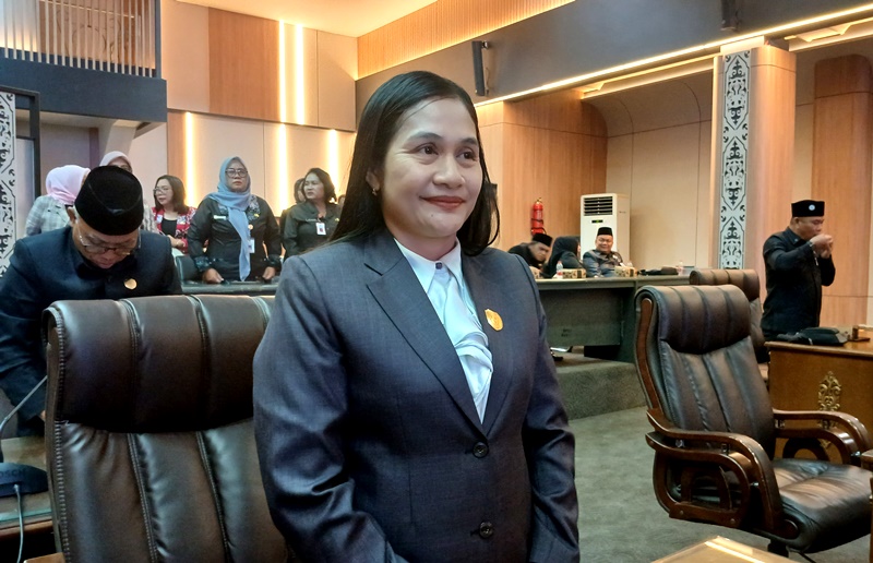 Wakil Ketua Komisi I DPRD Barito Utara/PDI-P Naruk Saritani.(Foto/Ist)