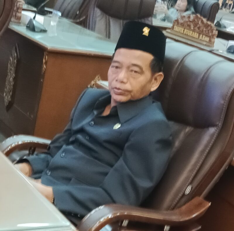 Anggota DPRD Barito Utara/Gerindra, Tajeri.(Hersan/Tegaklurus.net)